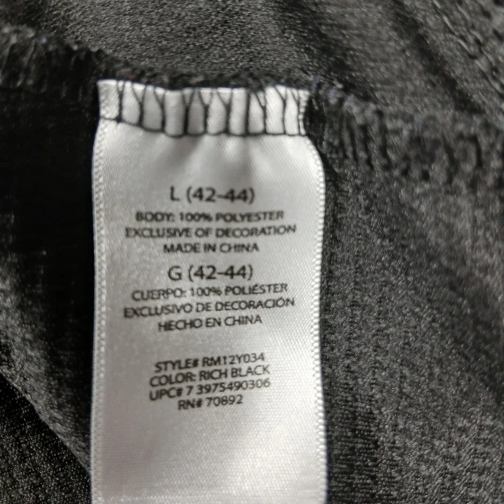 Starter Track Jacket‎ Men's L Black White Stripe Full Zip Retro Y2K Athleisure